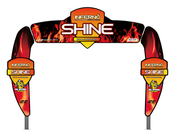 Shine Reaction Arch